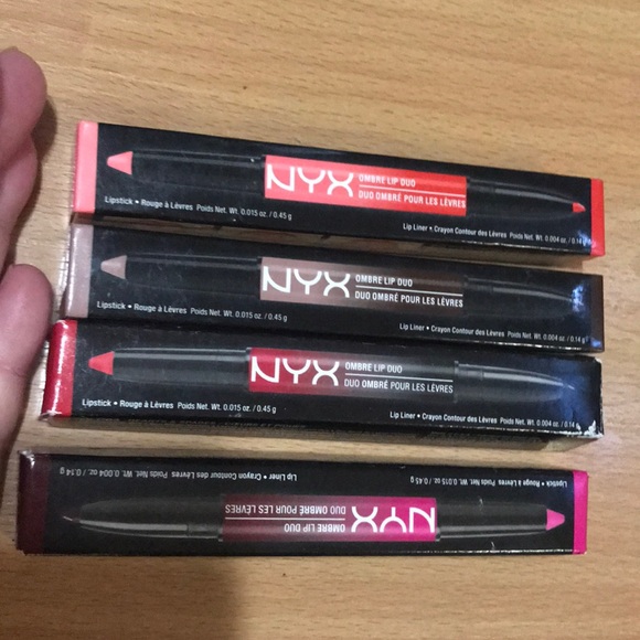 nyx double ended lipstick